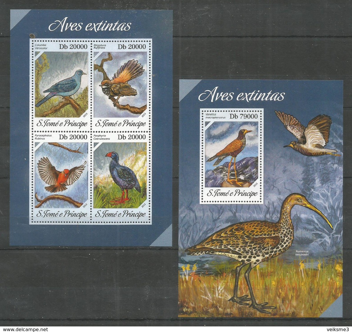 S.TOME E PRINCIPE - MNH - 2013 - Animals - Birds - Other & Unclassified