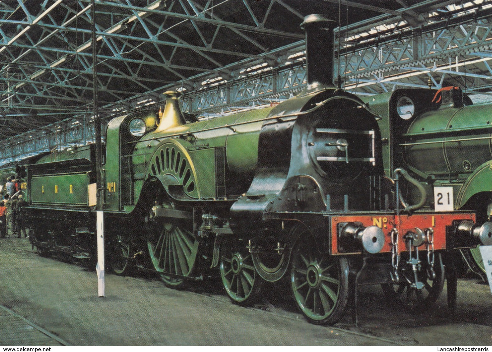 Postcard Steam Locomotive Great Northern Railway [ Train ] My Ref  B23706 - Trains