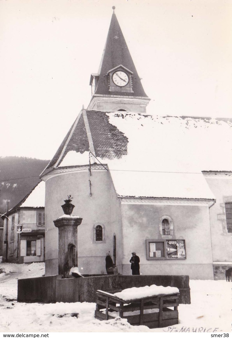 38 - Saint Maurice En Trieves  - L'église - Andere & Zonder Classificatie