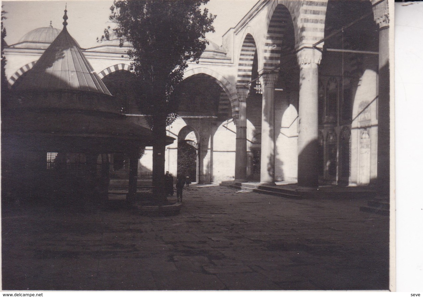 TURQUIE INSTANBUL 1925 Mehmed Fatih ?  Photo Amateur Format 7,5 X 5,5 Cm Environ - Décès