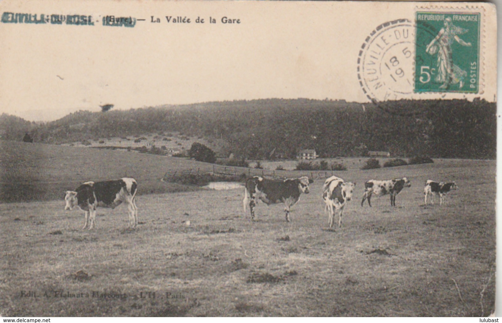 Neuville-du-Bosc : La Vallée De La Gare. - Autres & Non Classés