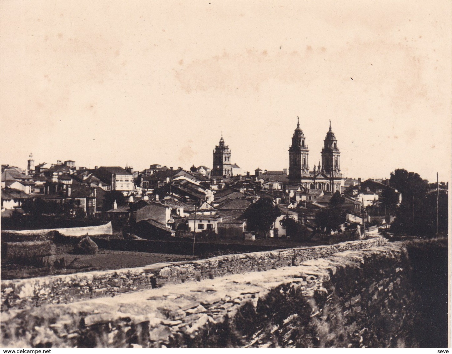 ESPAGNE LUGO 1929  Photo Amateur   Format Environ 7,5 X 5,5 Cm - Esquela