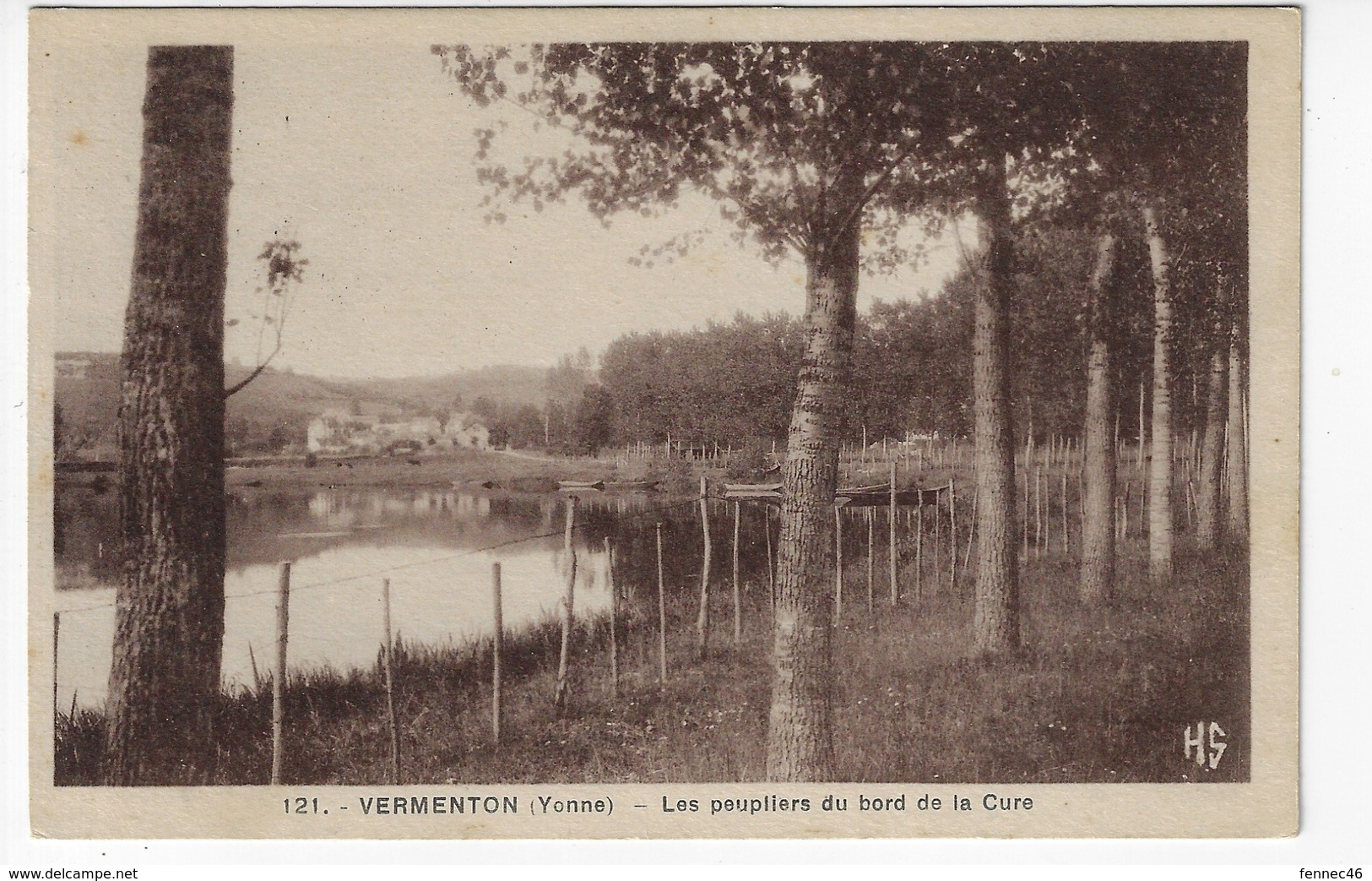 89 - VERMENTON - Les Peupliers Du Bord De La Cure (Q157) - Vermenton