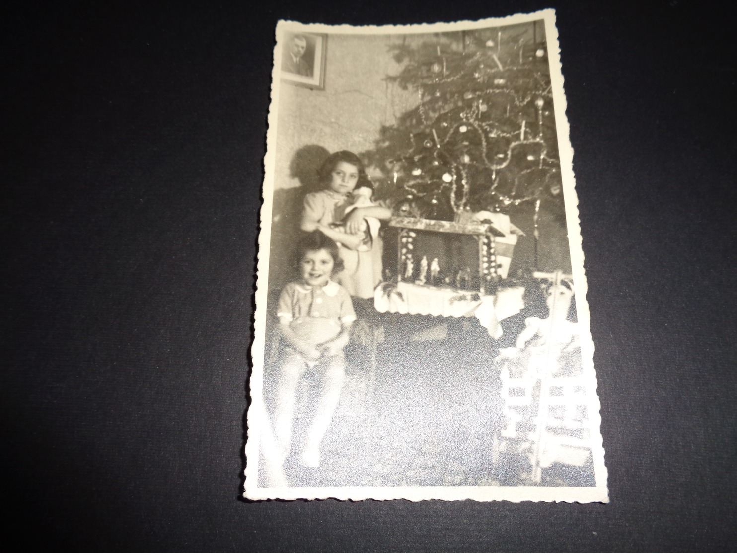 Poupée ( 25 )  Pop  Enfant  Carte Photo  Fotokaart - Grammont  Geraardsbergen  1942 - Jeux Et Jouets