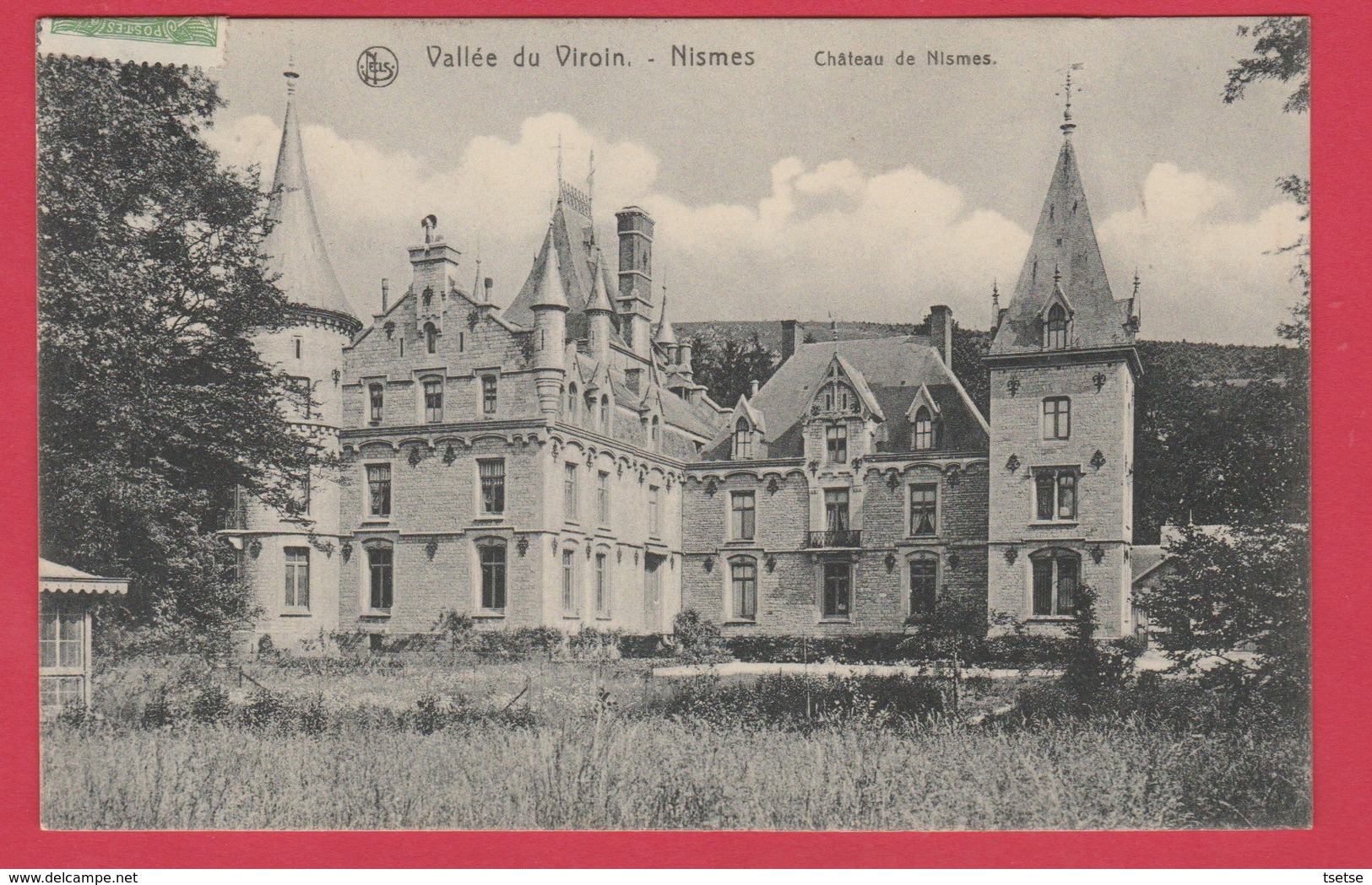 Nismes ( Vallée Du Viroin ) - Château De Nismes -1910 ( Voir Verso ) - Philippeville