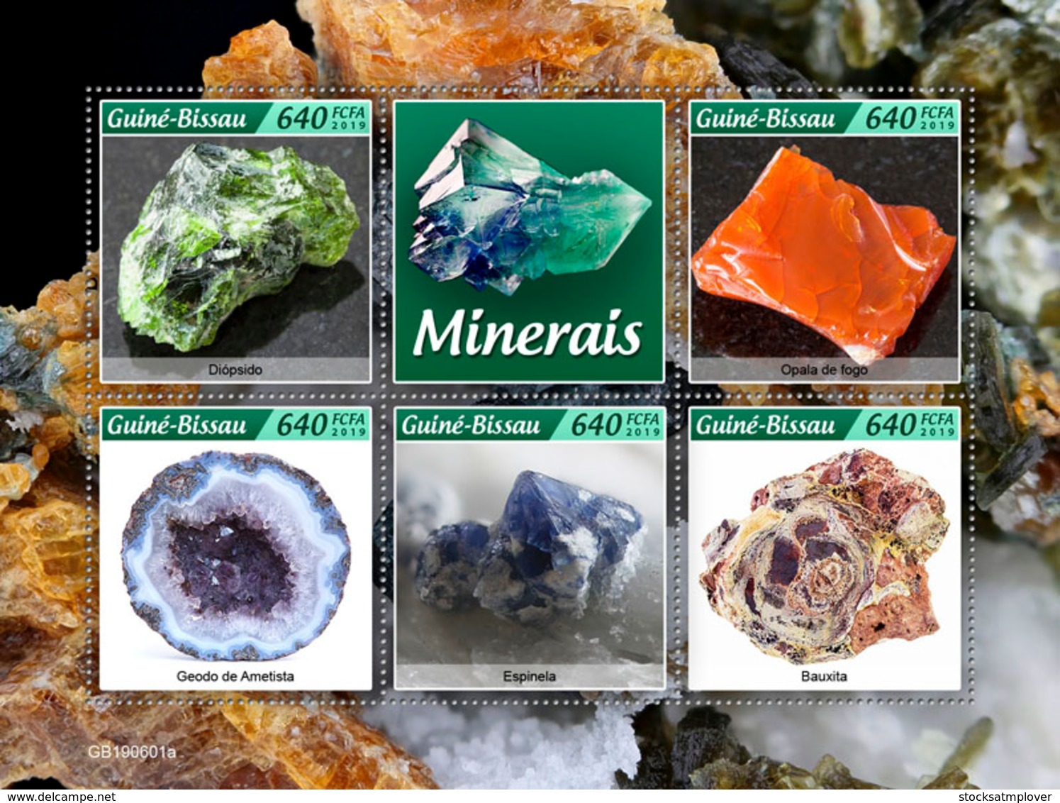 Guinea Bissau 2019 Minerals S201907 - Guinea-Bissau