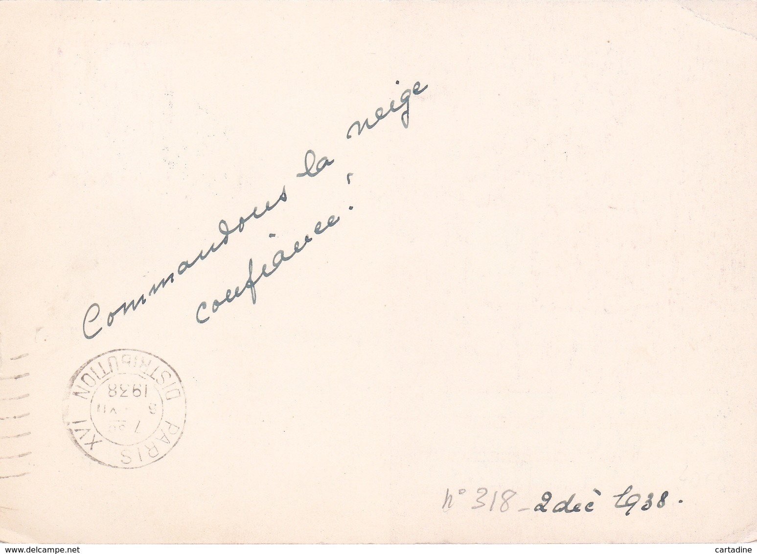 Journée Du Timbre 1938 - Lugano - Timbre Pro-Juventute N° 318 - Lettres & Documents