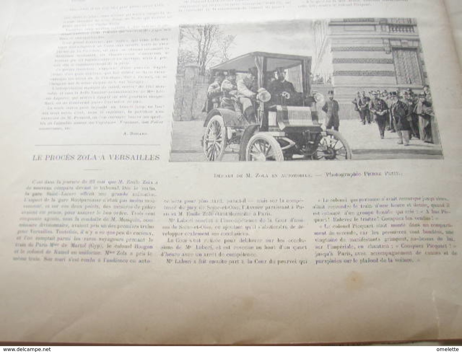 GUERRE ESPAGNE AMERIQUE CUBA/ CADIX /FLOTTE ESPAGNOLE /VERSAILLES PROCES ZOLA - Revistas - Antes 1900