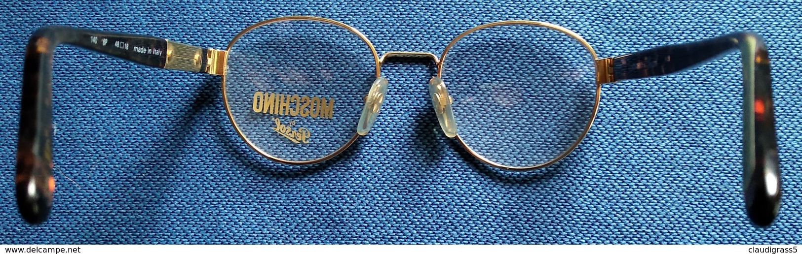 0718 "OCCHIALE PERSOL MOSCHINO M09, COMPLETO DI CUSTODIA" ORIG. - Zonnebrillen