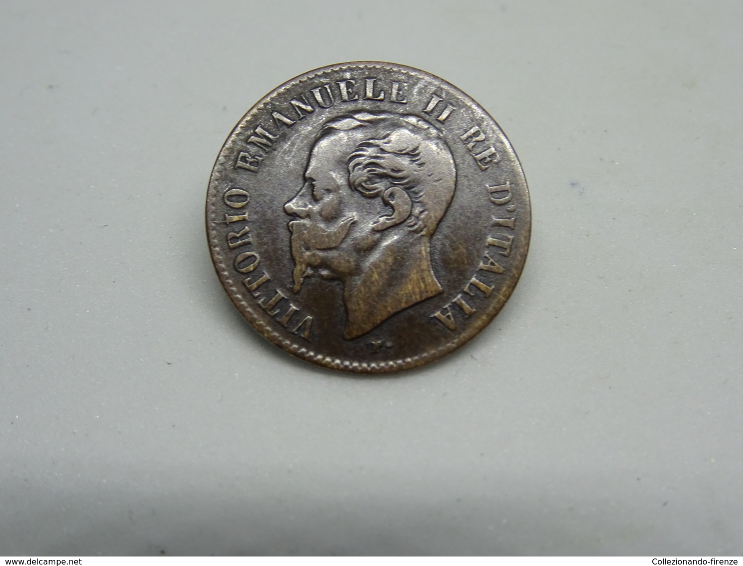 Moneta 2 Cent 1867 Vittorio Emanuele II Re D'Italia - 1861-1878 : Vittoro Emanuele II