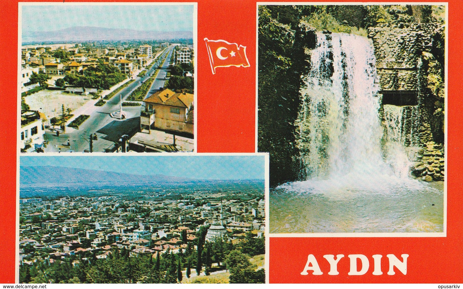 Turkey | Aydin - 1970/80 - Postcard: City Architecture-View | Various Views From The City. * - Turquie