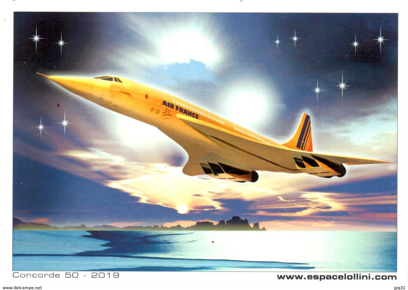 CP Concorde Air France - Lollini N° 50 - 2019 - 1946-....: Modern Era