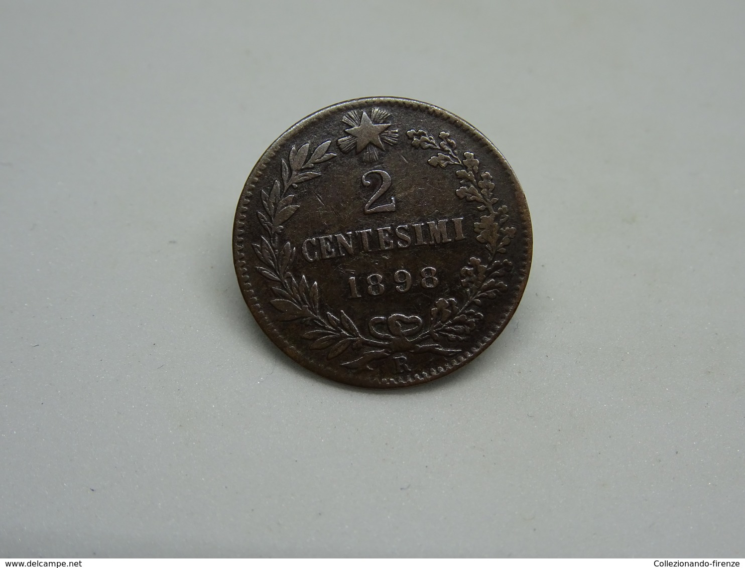 Moneta 2 Cent 1898 Umberto I Re D'Italia - 1878-1900 : Umberto I