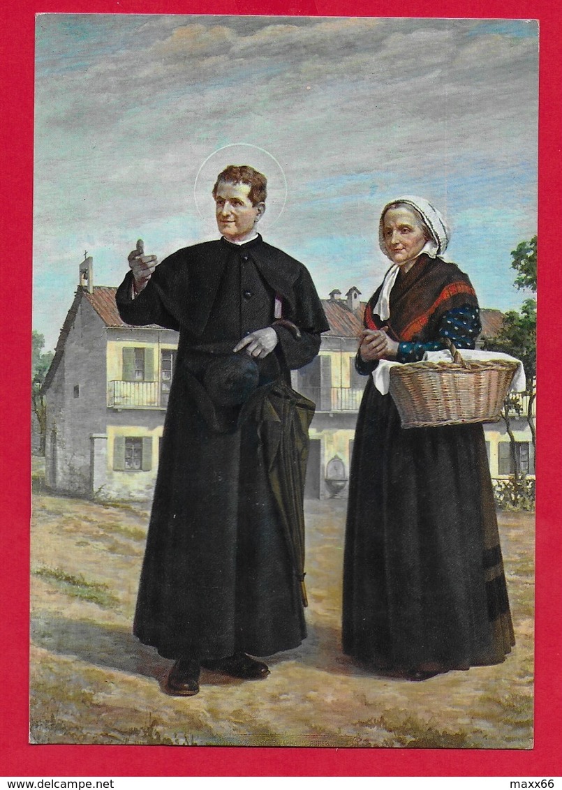 CARTOLINA VG ITALIA - DON BOSCO E Mamma Margherita A Valdocco - Casa Pinardi - 10 X 15 - 1961 - Heiligen