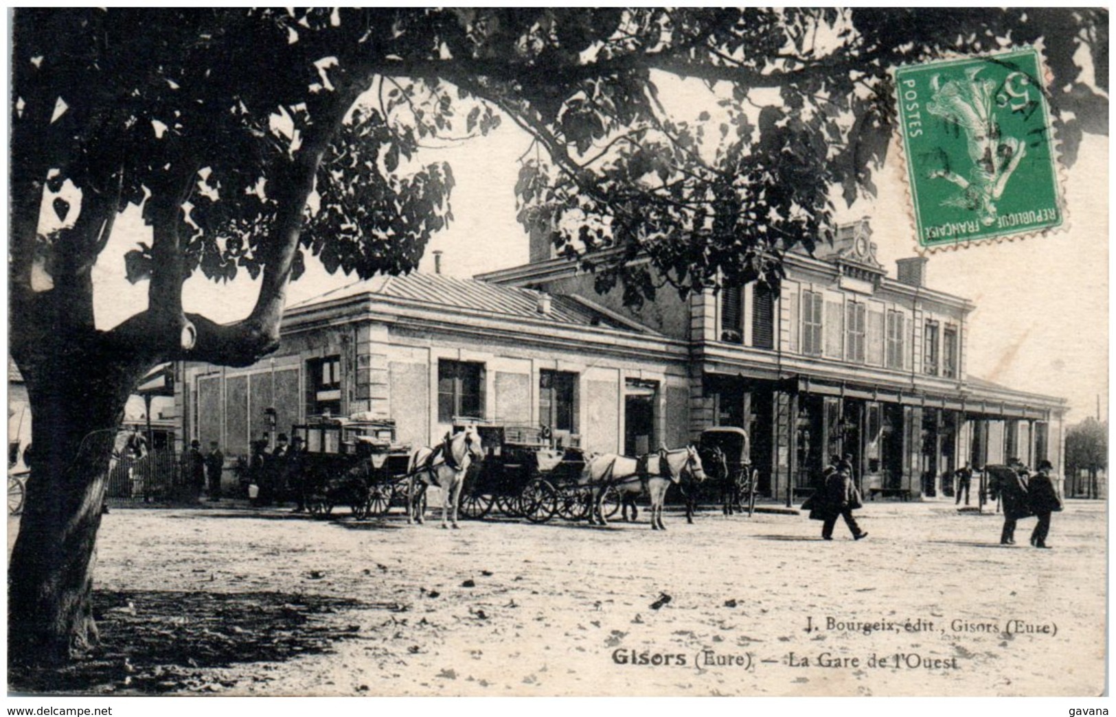 27 GISORS - La Gare De L'Ouest - Gisors