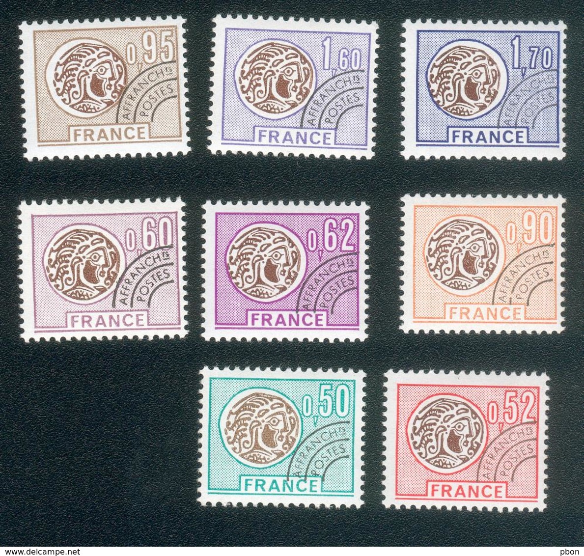 Lot 9063 France Série Préo N°138 à 145 (**) - Autres & Non Classés