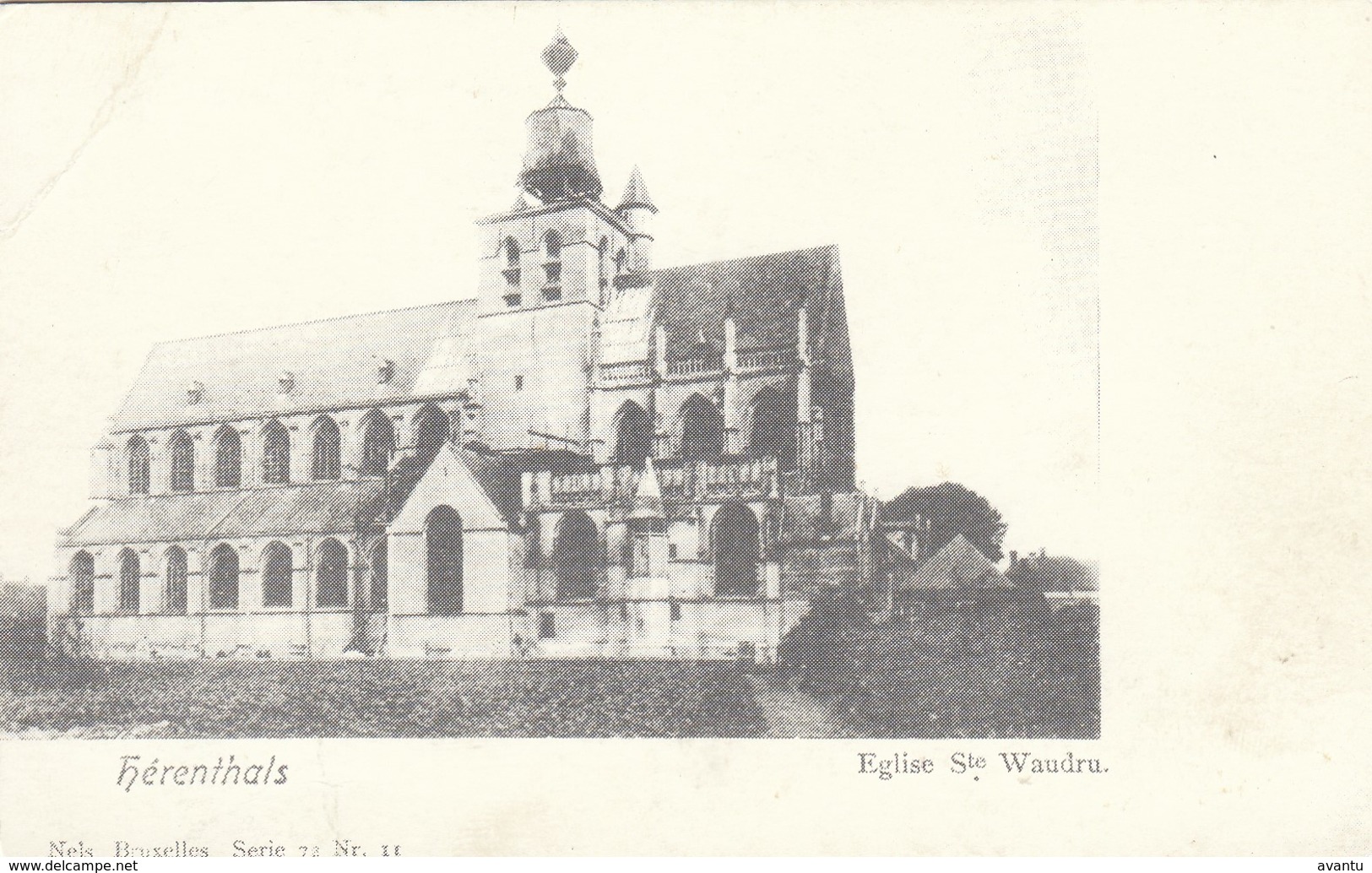 HERENTALS / KERK STE WAUDRU / UITGIFTE WINKELCENTRUM BOVENRIJ - Herentals