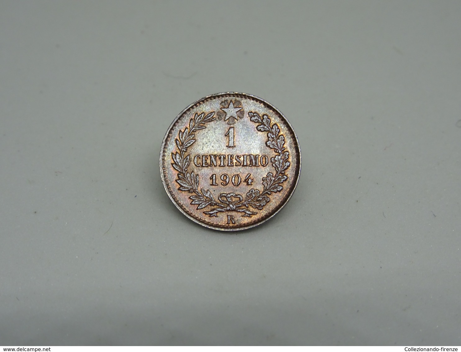Moneta 1 Cent 1904 Vittorio Emanuele III Re D'Italia - 1900-1946 : Vittorio Emanuele III & Umberto II