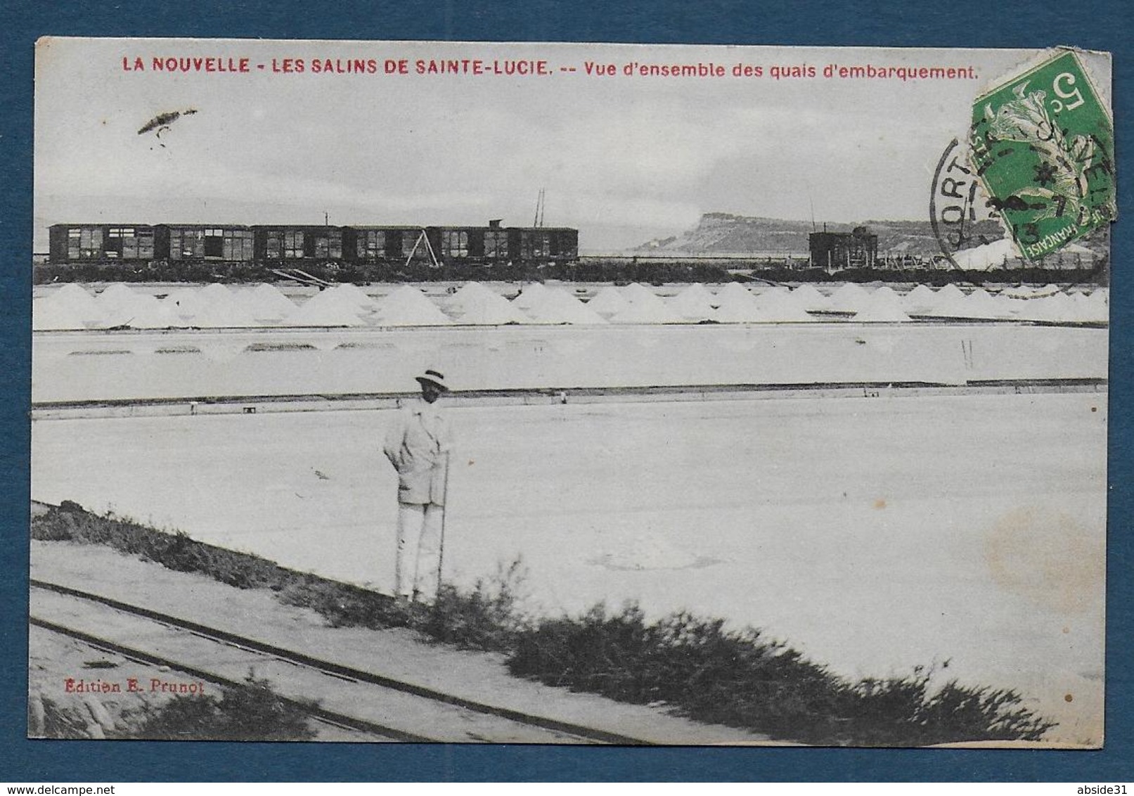 LA NOUVELLE - Les Salins De Sainte Lucie - Vue D'ensemble Des Quais D' Embarquement - Port La Nouvelle