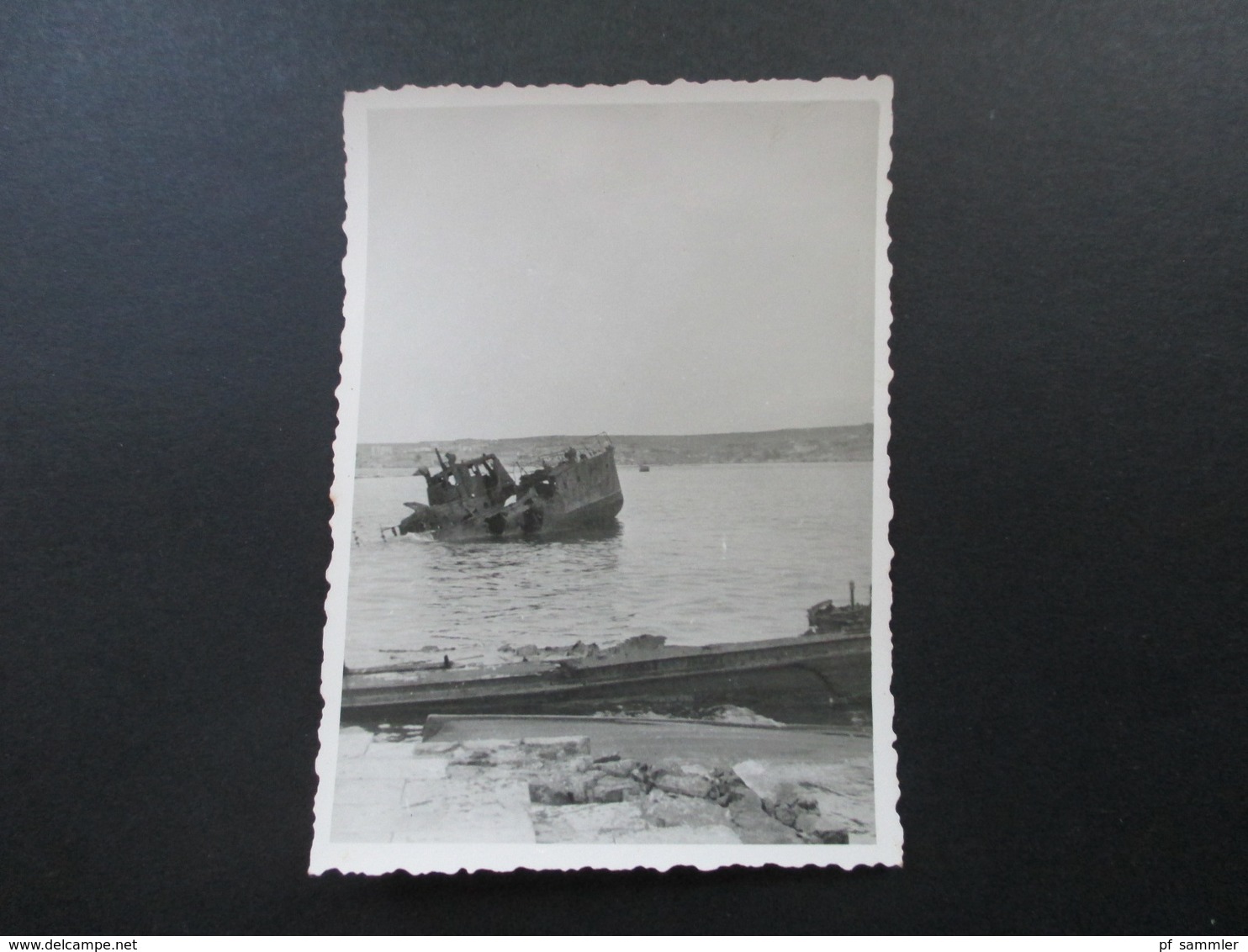 Das eroberte Sewastopol 1942 versenkte Kriegschiffe / Militärparade / Schiffe / Fahrzeuge Wehrmacht! Krim / Ukraine
