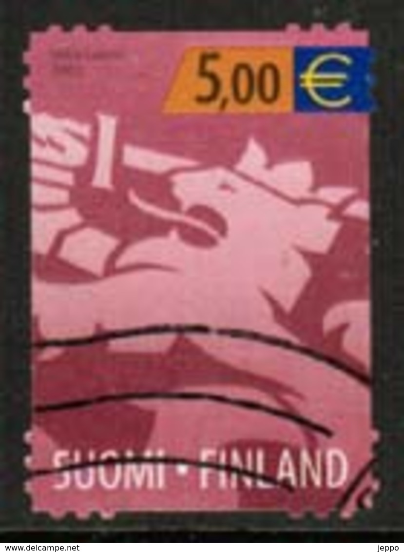2002 Finland, 5,00 Lion Used. - Oblitérés