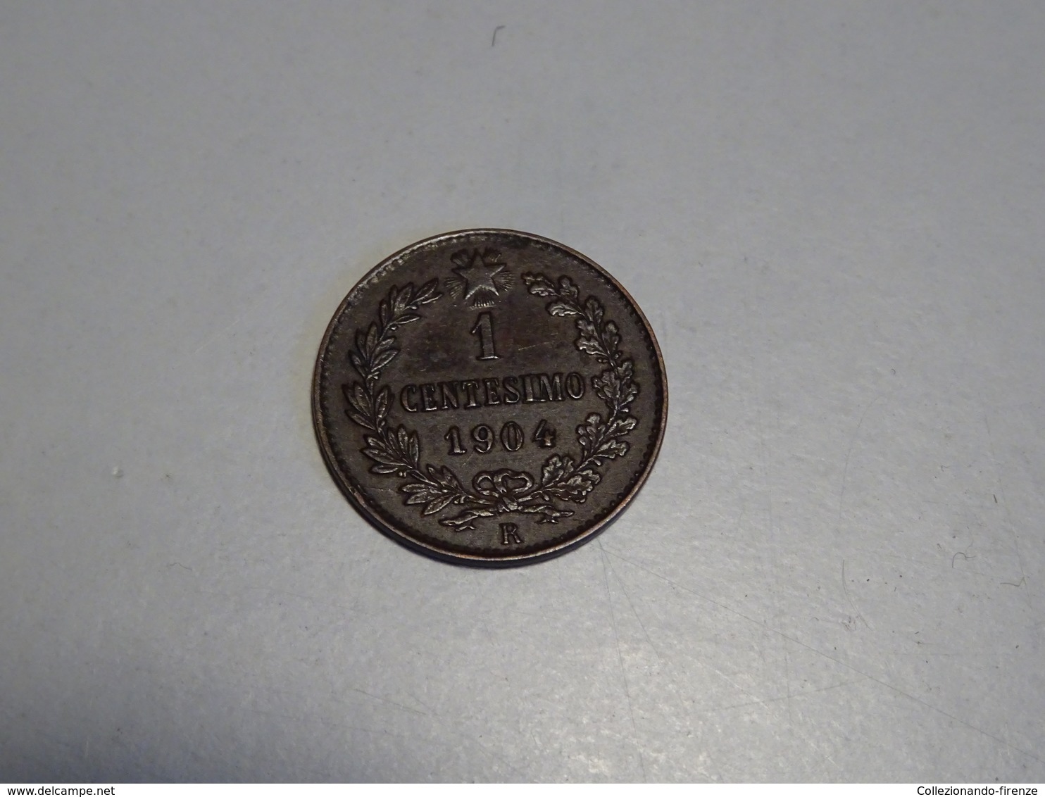 Moneta 1 Cent 1904 Vittorio Emanuele III Re D'Italia - 1900-1946 : Vittorio Emanuele III & Umberto II