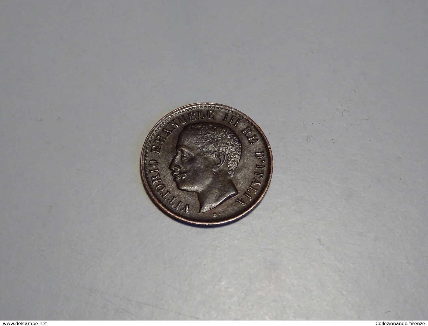 Moneta 1 Cent 1908 Vittorio Emanuele III Re D'Italia - 1900-1946 : Vittorio Emanuele III & Umberto II