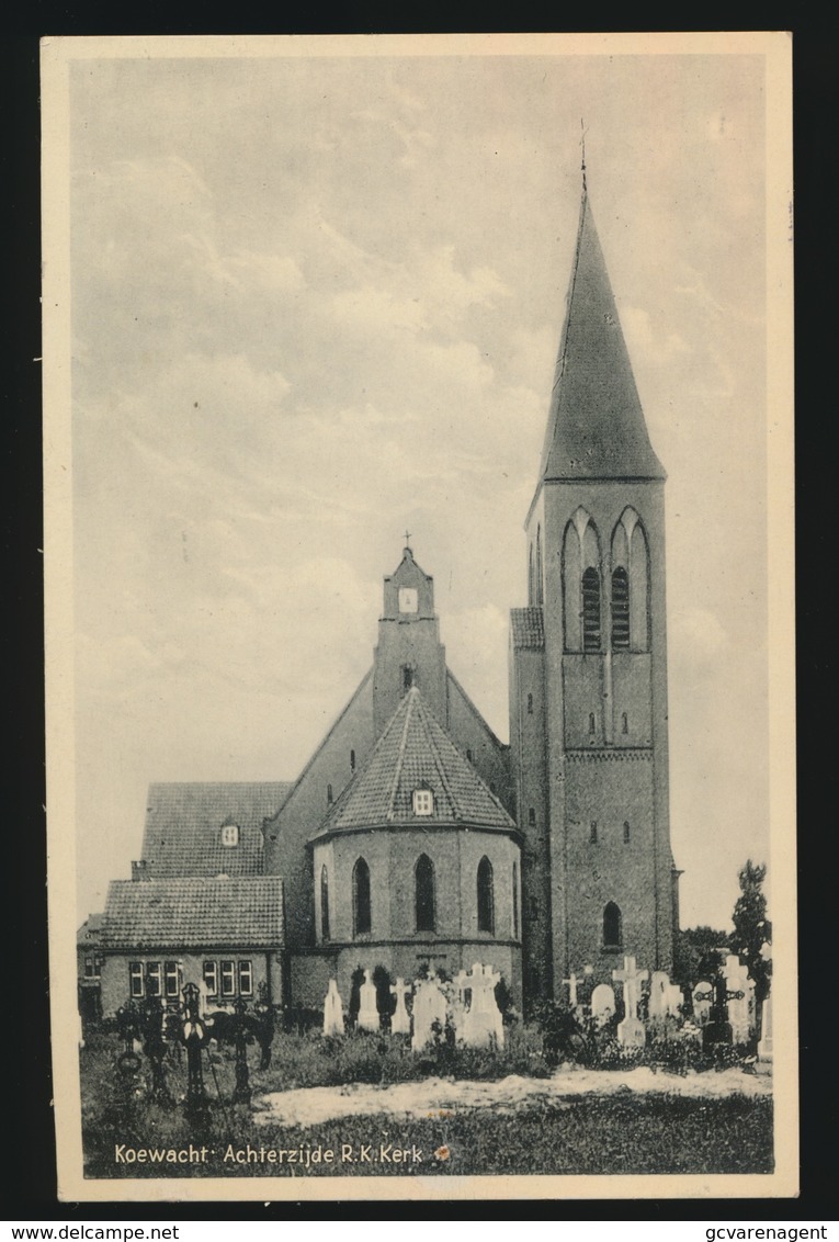 KOEWACHT  ACHTERZIJDE R.K. KERK - Assenede