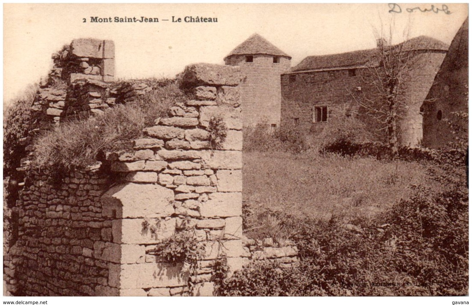 21 MONT-SAINT-JEAN - Le Chateau - Autres & Non Classés