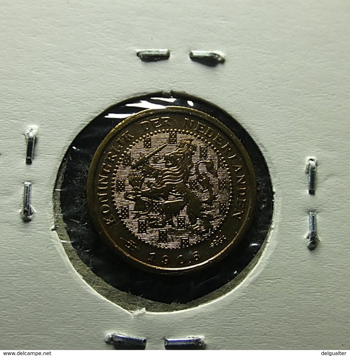 Netherlands 1/2 Cent 1906 Varnished - 0.5 Cent