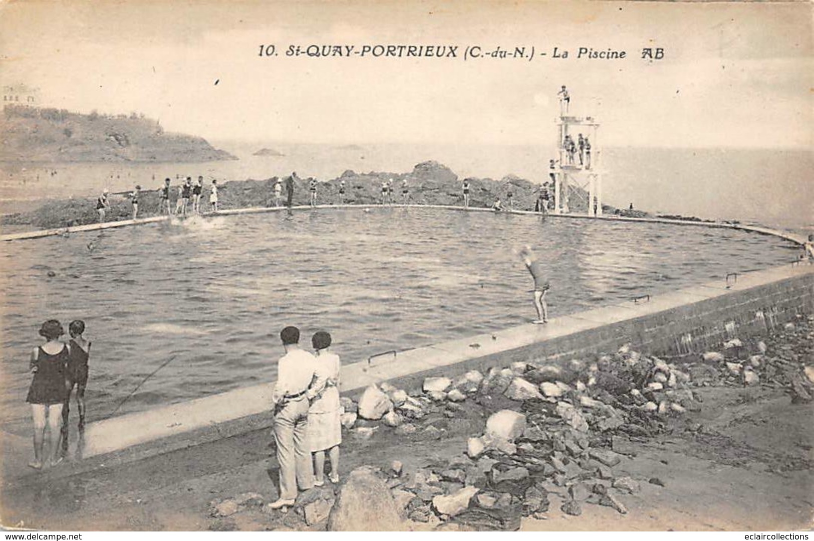 Saint Quay Portrieux       22      La Piscine             (voir Scan) - Saint-Quay-Portrieux