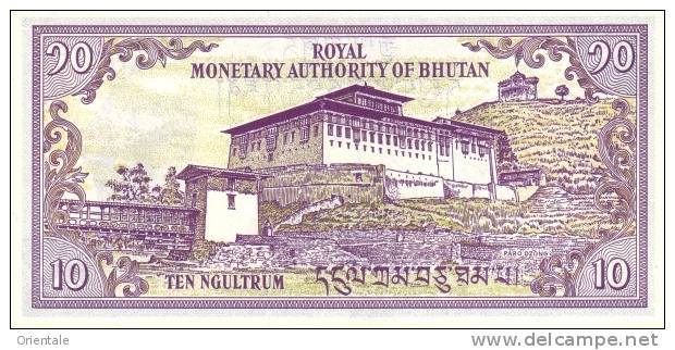 BHUTAN P. 15b 10 N 1994 UNC - Bhutan