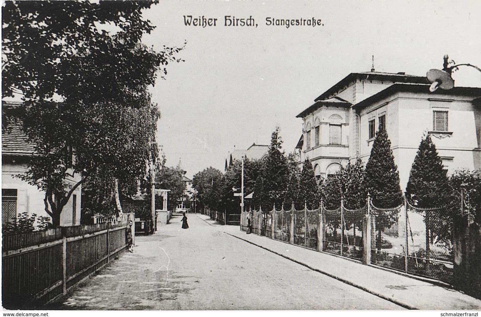 Repro Foto Dresden Weißer Hirsch Stangestraße Loschwitzer Straße Plattleite Schulstraße Marienstraße Rißweg Lahmannring - Sonstige & Ohne Zuordnung