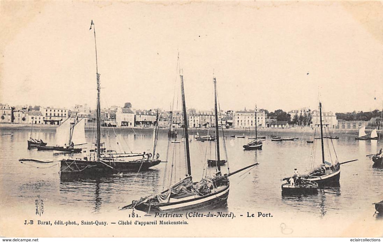 Saint Quay Portrieux       22      Bateaux Dans Le Port        (voir Scan) - Saint-Quay-Portrieux