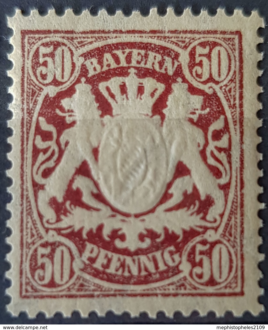 BAVARIA - MLH - Mi 59 - 50pf - Altri & Non Classificati