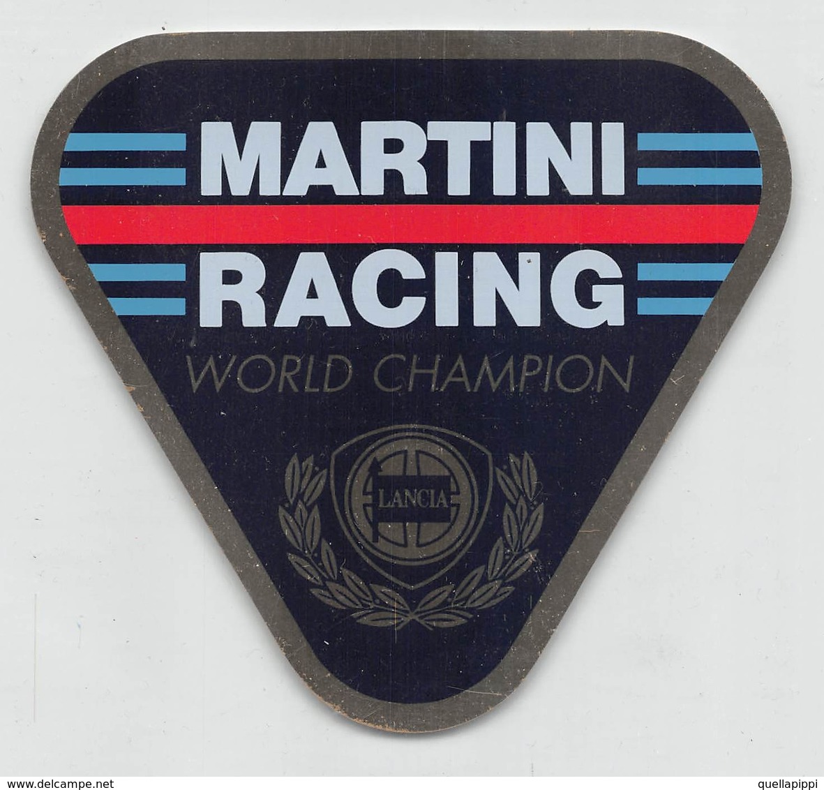 09409 "MARTINI RACING - WORLD CHAMPION" ETICHETTA AUTOADESIVA - Adesivi