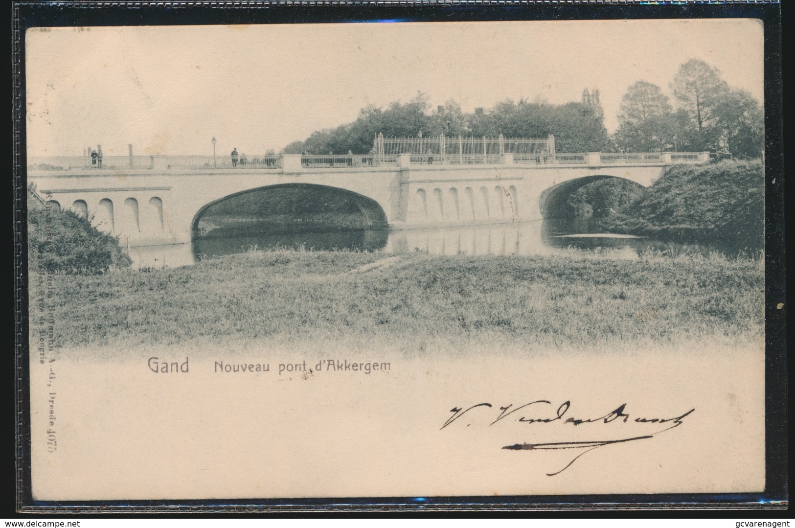 GENT  NOUVEAU PONT D'AKKERGEM - Gent