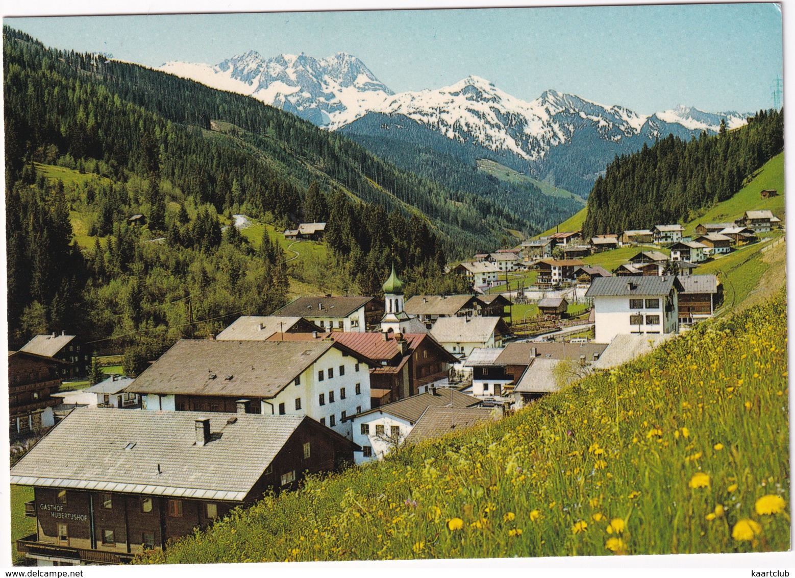 Gerlos 1250 M Mit Brandberger Kolm 2701 M - Gasthof 'Hubertushof' - (Tirol) - Gerlos