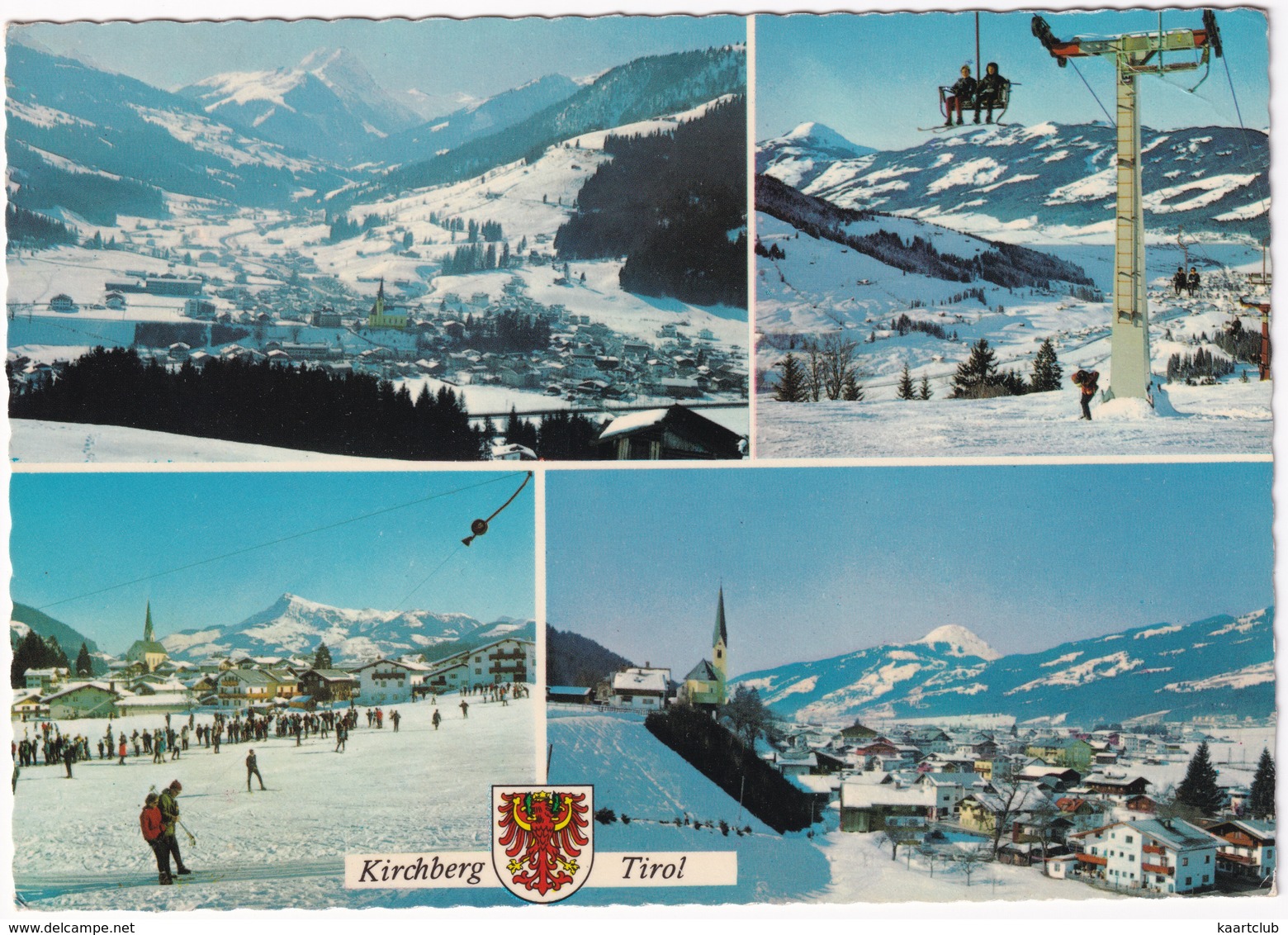 Kirchberg, Tirol - Rettenstein, Doppelsessellift Maierl, Skiwiese Kitzbüheler Horn, Hohe Salve - Kirchberg