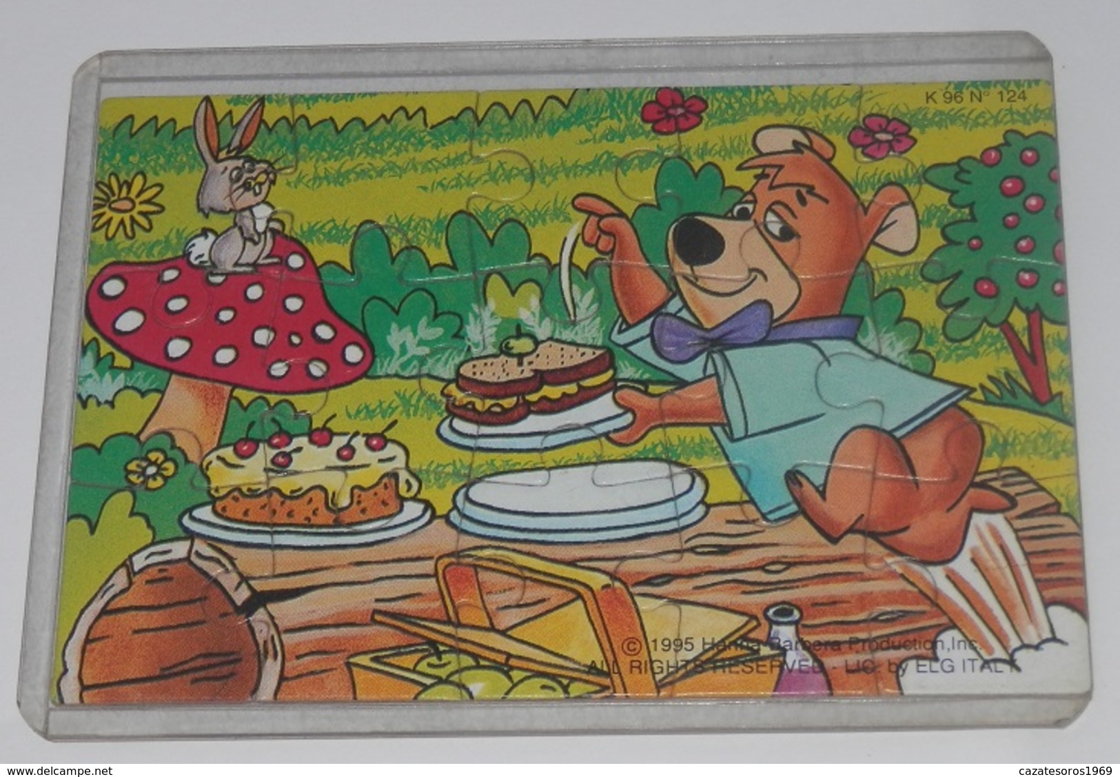 PUZZLE  KINDER SUPRISE  - K.96 Nº 124 - Puzzles