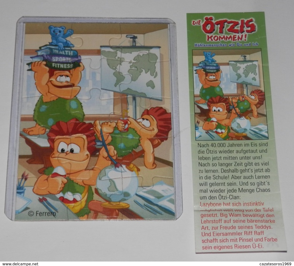 PUZZLE  KINDER SUPRISE   DE LE SERIE OTZIS KOMMEN - Puzzles