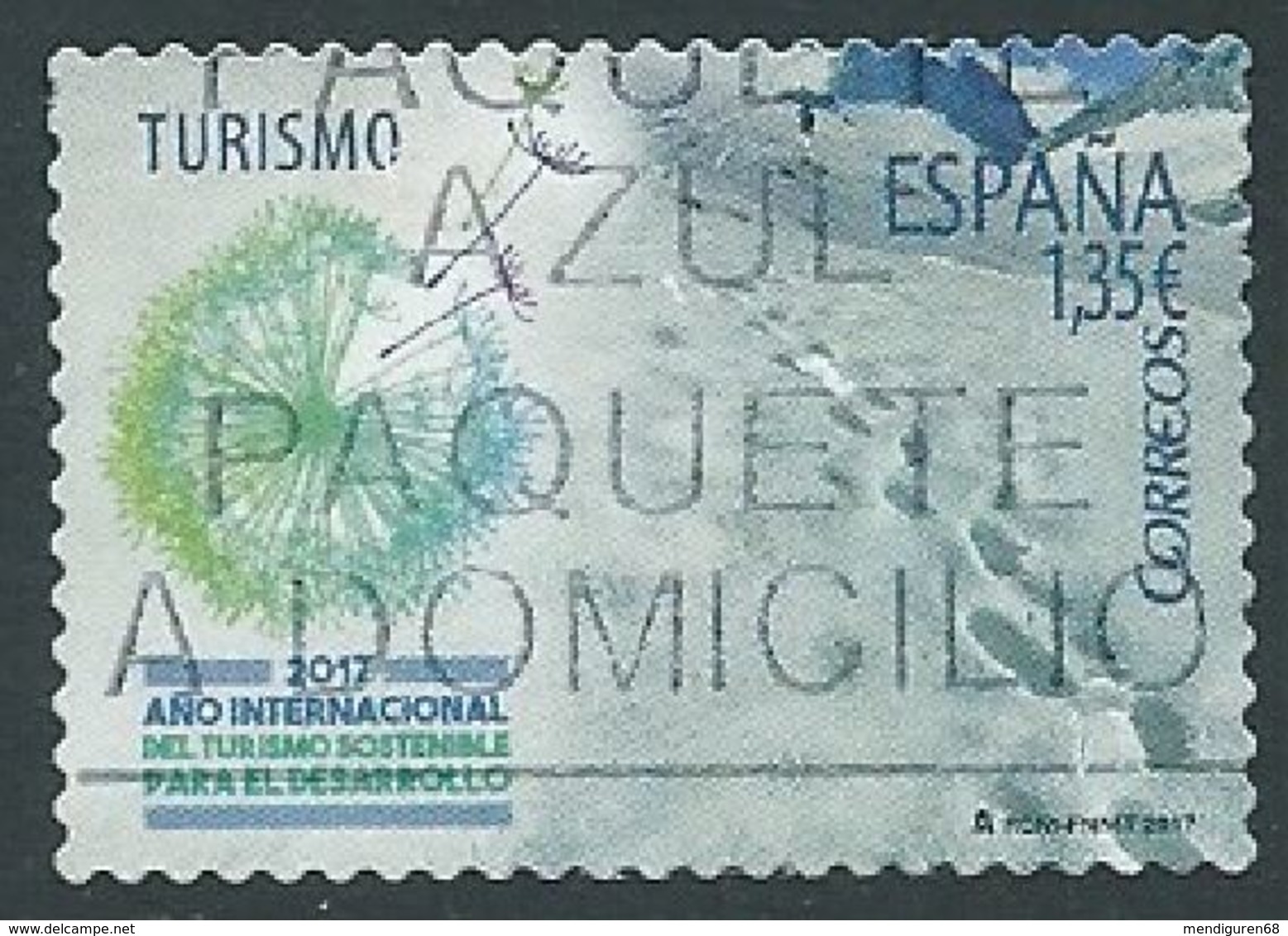 ESPAGNE SPANIEN SPAIN ESPAÑA 2017 SUSTANABLE TURISME: MOUNTAIN MONTAÑA ED 5115 YV 4830 MI 5125 - Usados