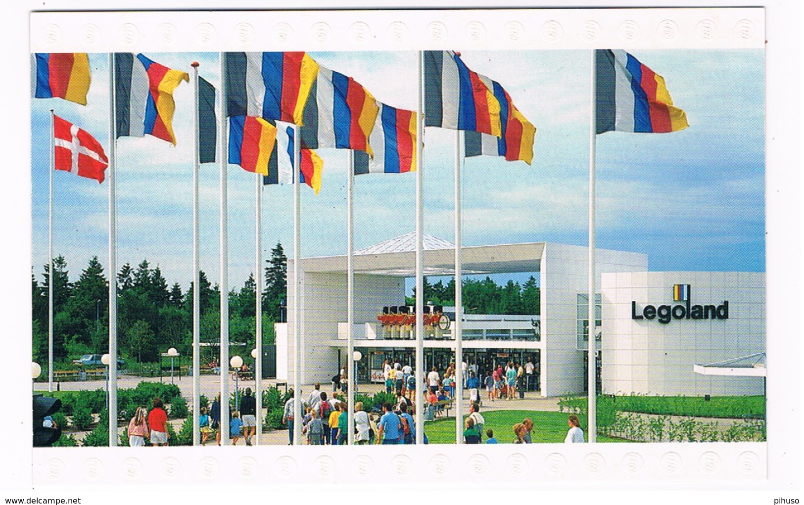 SC-1832   BILLUND / LEGOLAND : The Main Entrance ( LB-137 ) - Danemark