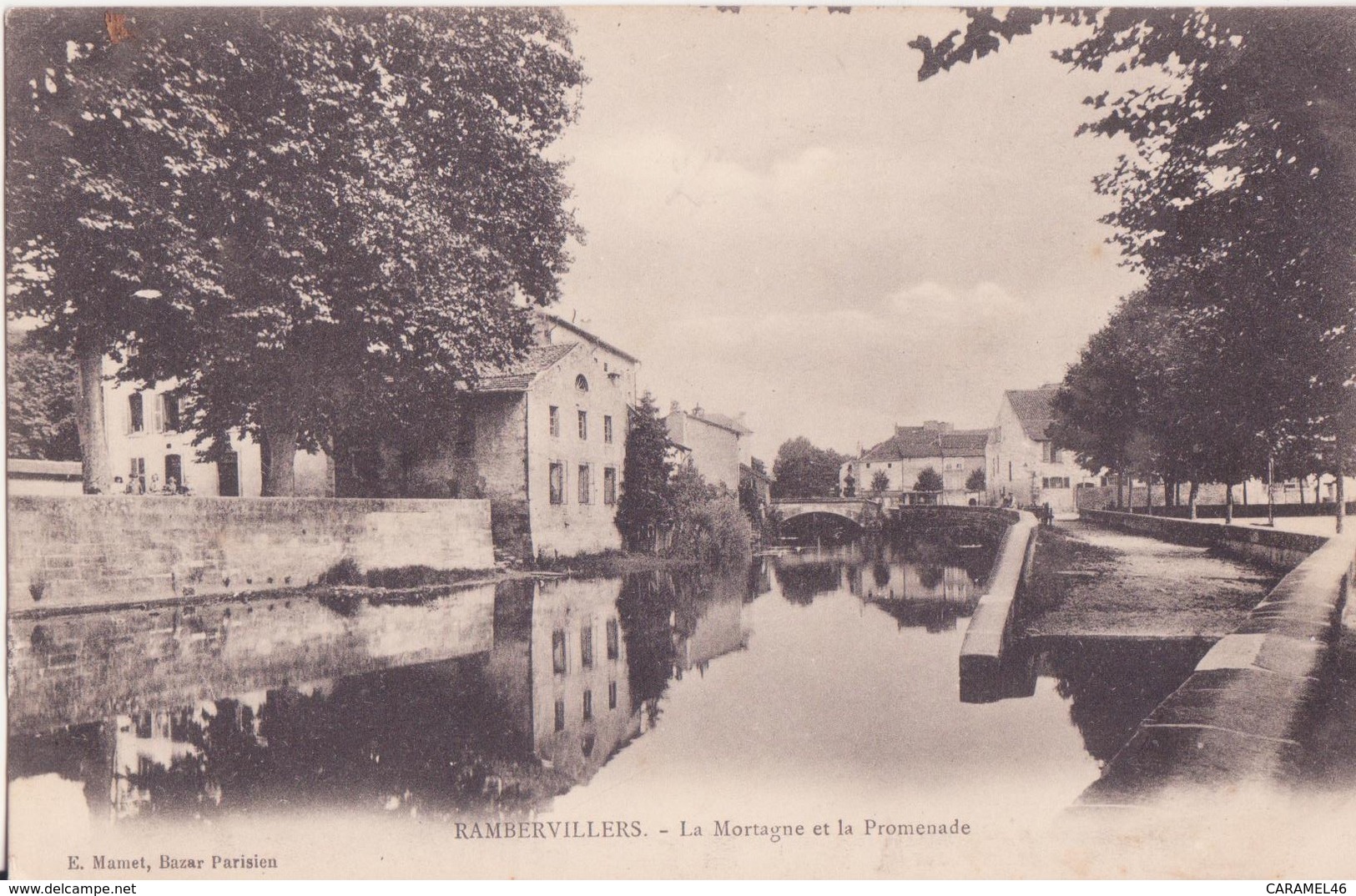 CPA - RAMBERVILLERS -  La Mortagne Et La Promenade - Rambervillers