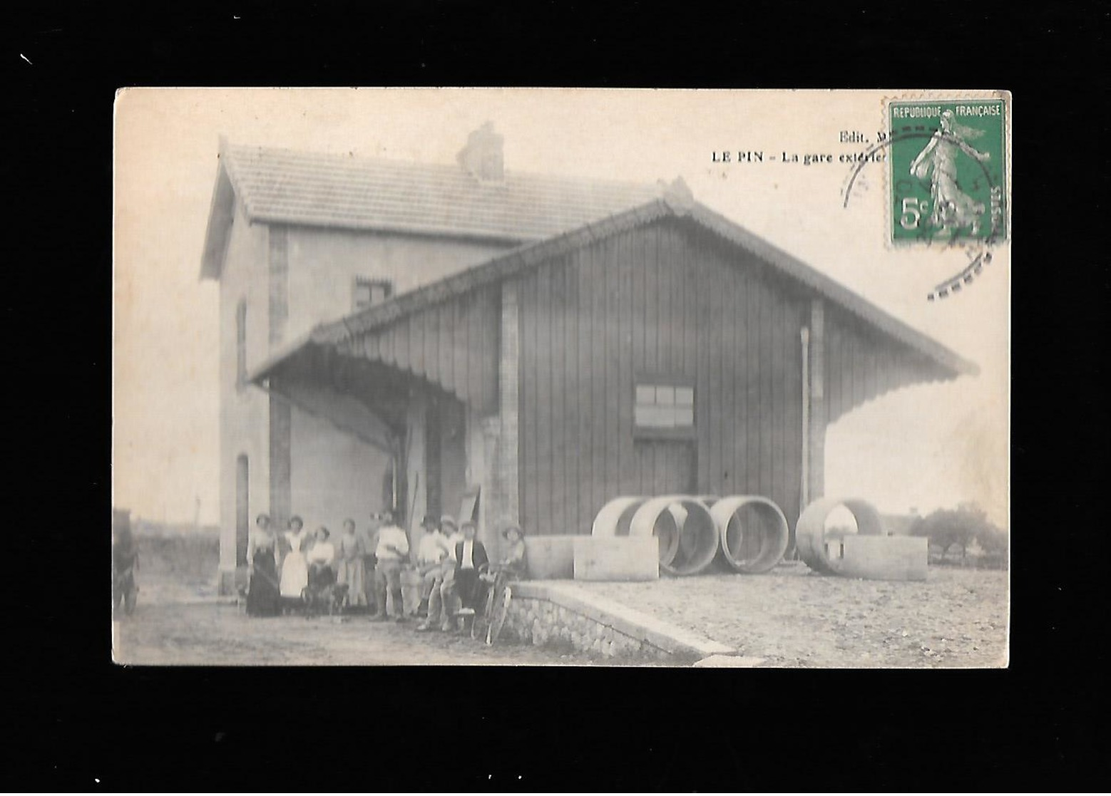 C.P.A. DE LA GARE A LE PIN 03 - Otros & Sin Clasificación