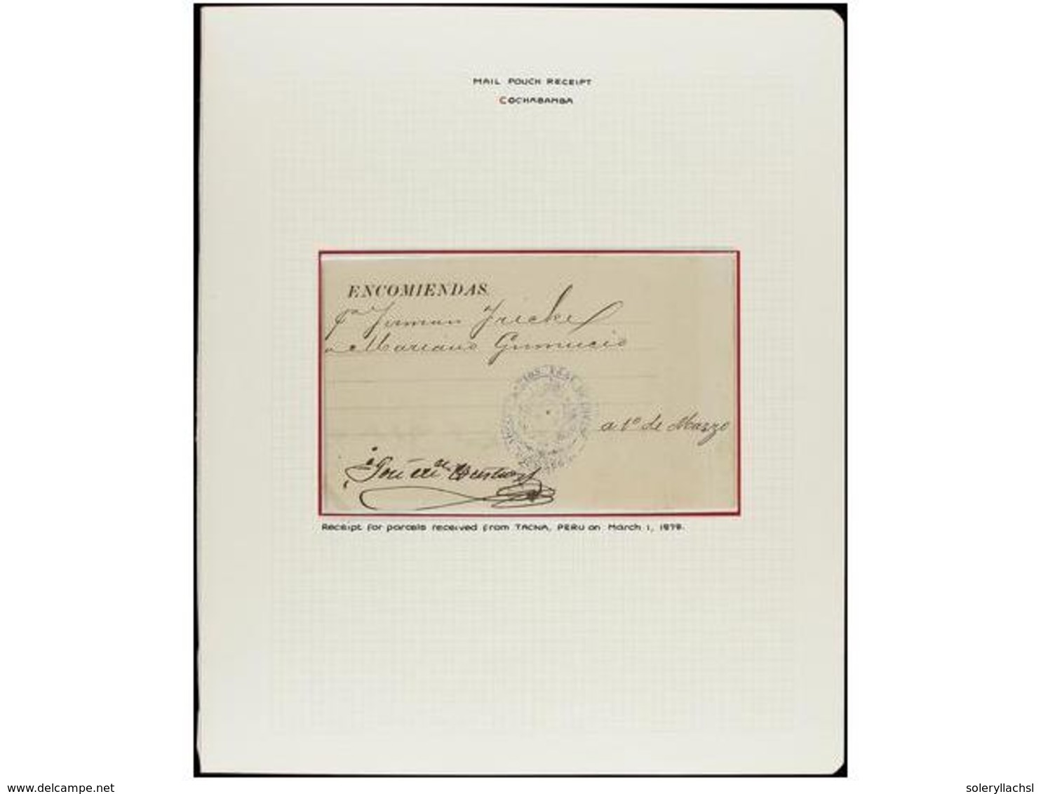 BOLIVIA. 1880-1936. MARCAS PROVISIONALES DE PORTES PAGADOS. Colección De 48 Cartas Con Marcas Provisionales De Portes Pa - Other & Unclassified
