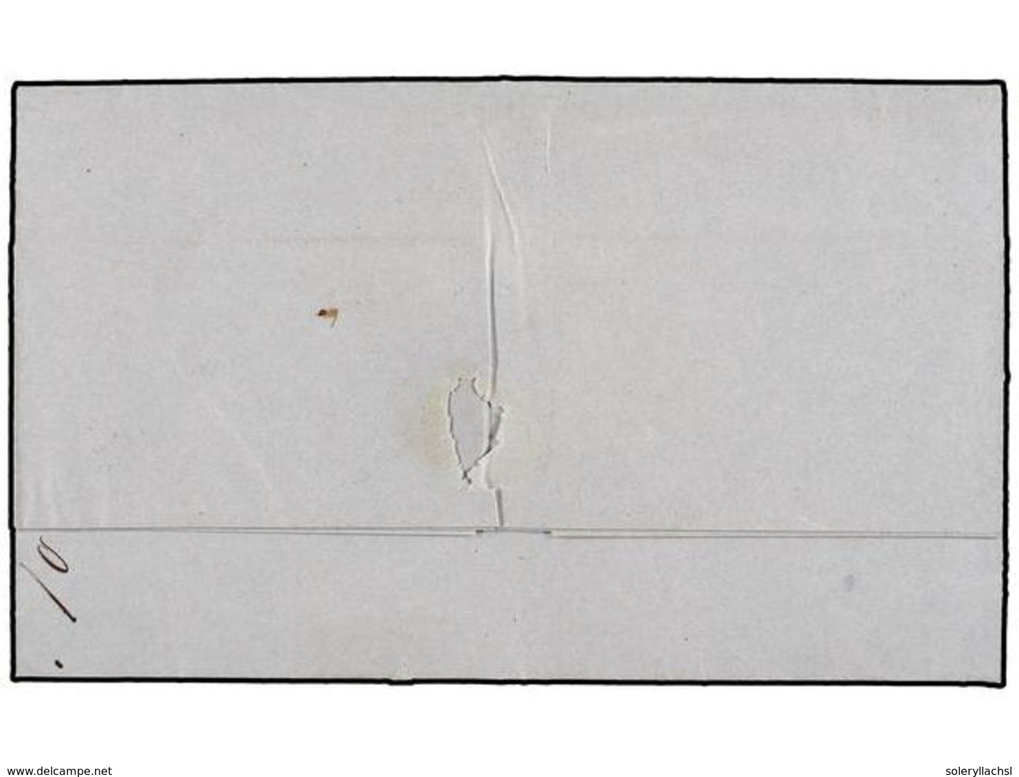 ANTILLAS DANESAS. 1874. ST. THOMAS To HAITI. Entire Letter Franked With GB. 4 D. Vermeillon (pl. 13) Tied By Duplex ST.  - Autres & Non Classés