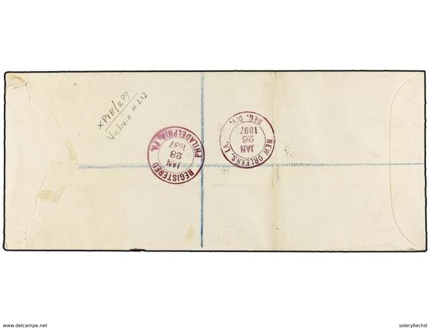 HONDURAS BRITANICA. Sg.50. 1897. BELIZE To PHILADELPHIA. Large Envelope O.H.M.S. Franked With 15 On 6 On 3 Cents Blue St - Sonstige & Ohne Zuordnung