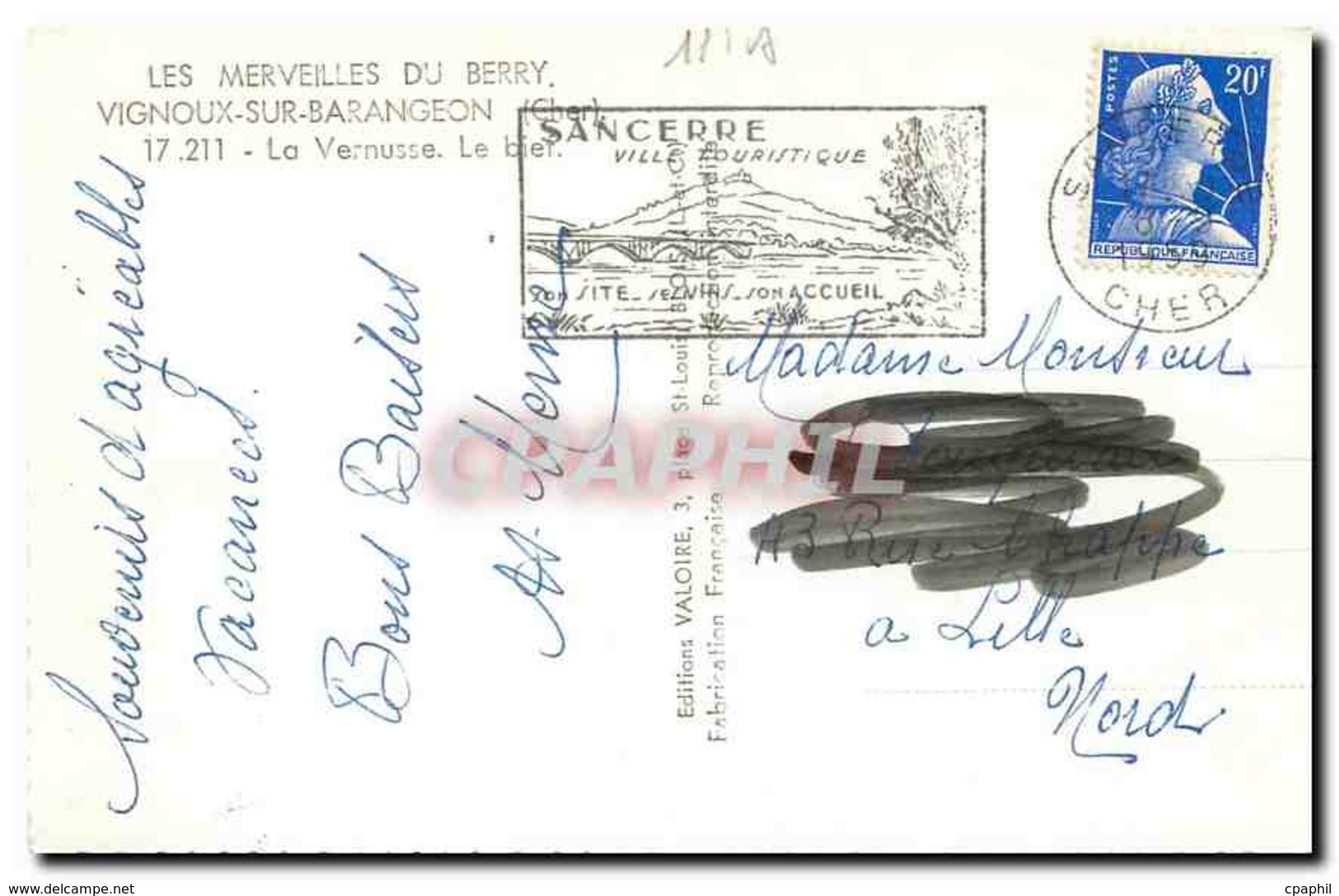 CPA Les Merveilles Du Berry Vignoux Sur Barangeon Cher La Vernusse Le Bief - Autres & Non Classés