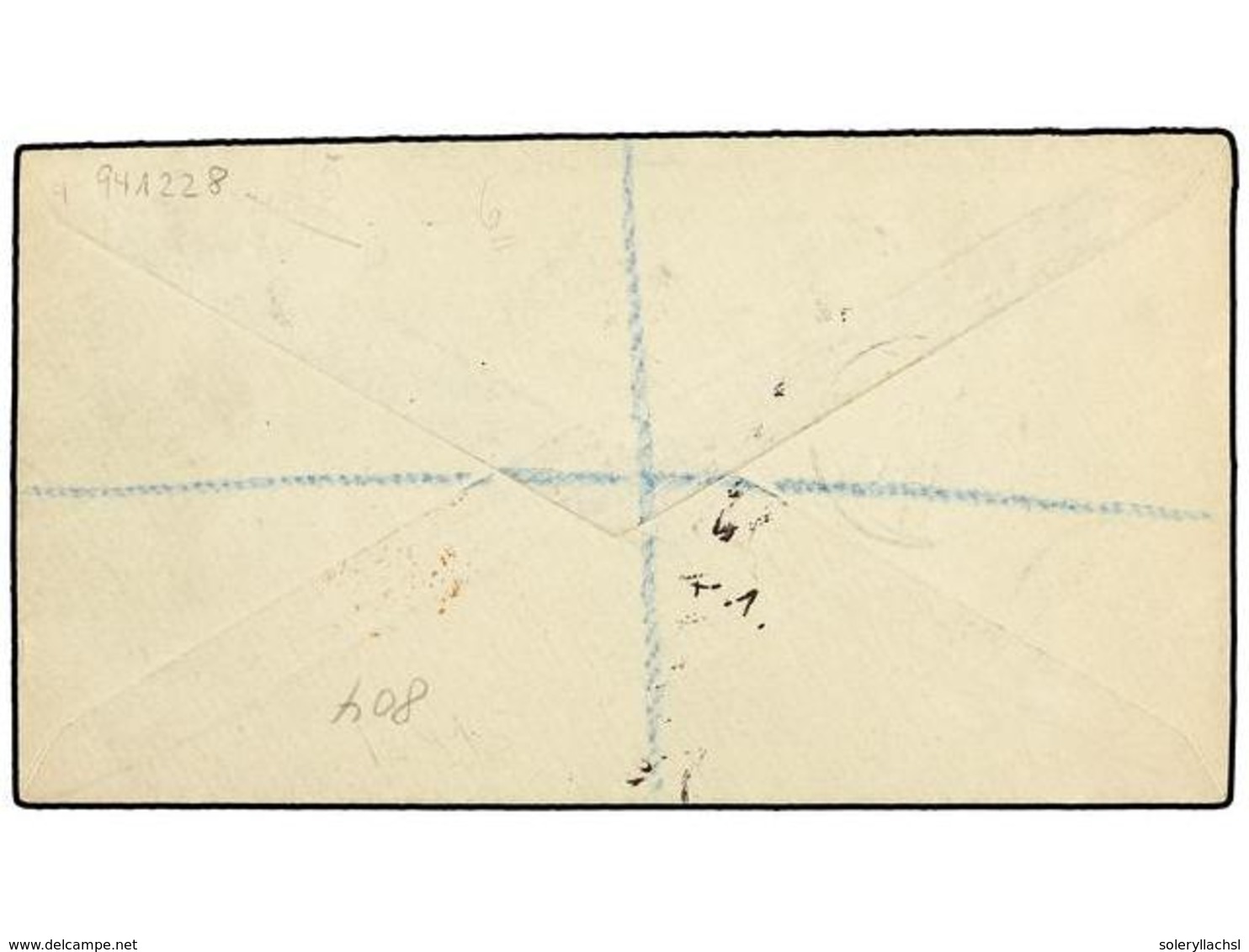 TURKS Y CAICOS. 1900. TURKS To GERMANY. Envelope Franked With Four 1/2 D. Green And 2 1/2 D. Blue Stamp Plus 1/2 D. Gree - Autres & Non Classés